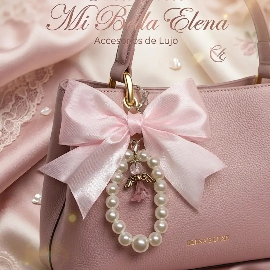 Llavero coquette bolso rosado's photo #1