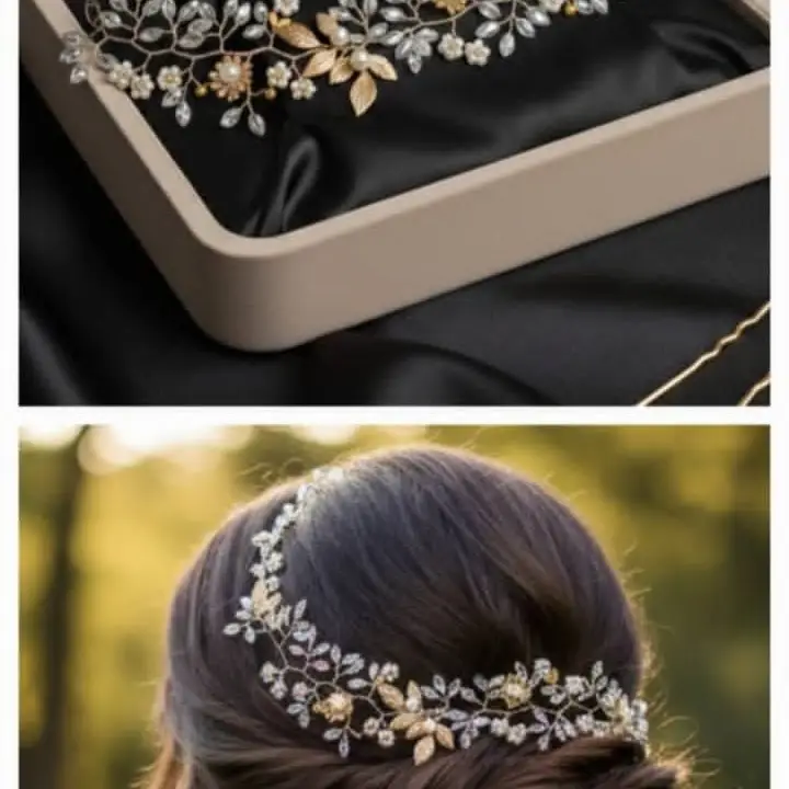 Tocado de novia elegante's photo #1
