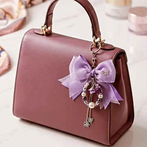 Llavero para bolso violeta's photo #1