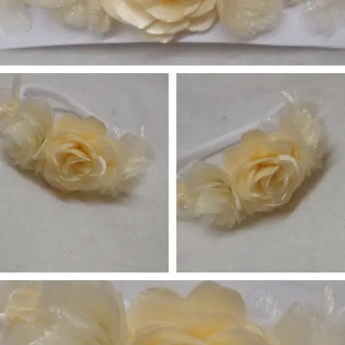 Cintillo bebe rosa glamour — imagen 2