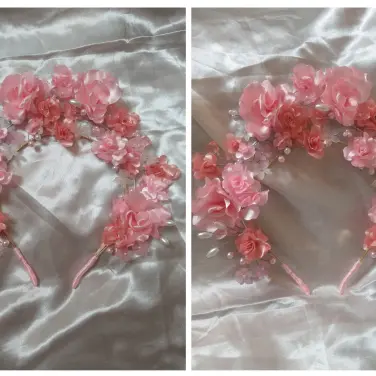 Cintillo diadema duplo de moda's photo #1