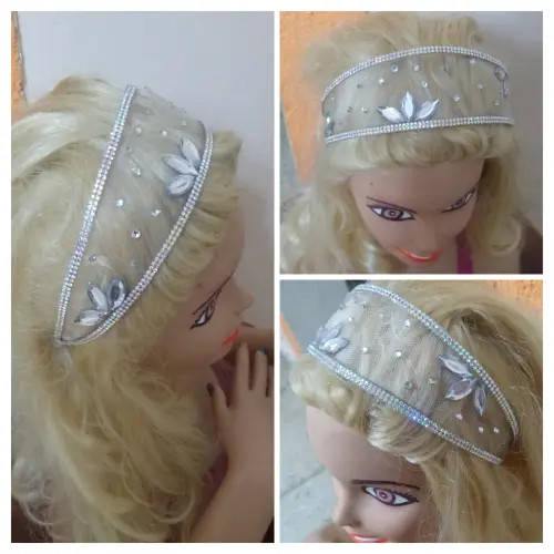 Diadema duplo estilo turco — imagen 2