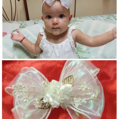 Bandita de lazo encantada para bebé — imagen 2
