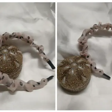 Diadema scrunchie de moda — imagen 1