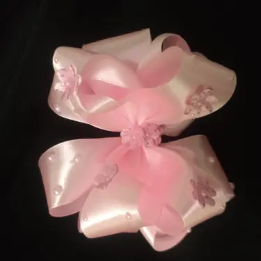 Moño pulpo elegante satín — imagen 1