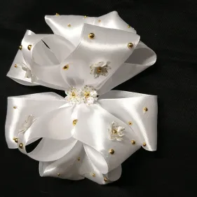 Moño pulpo elegante satín — imagen 2