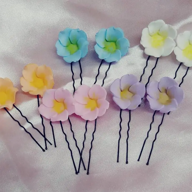 Horquillas de campanilla( foami ) (8) — imagen 1