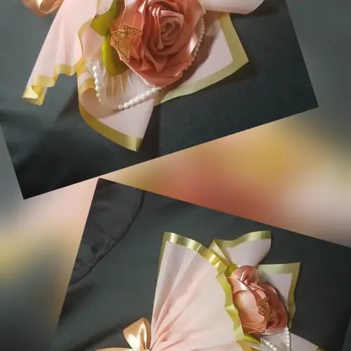 Flores eternas tallo y papel coreano doble's photo #2