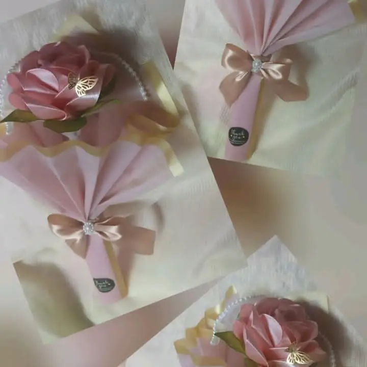 Flores eternas tallo y papel coreano doble's photo #1