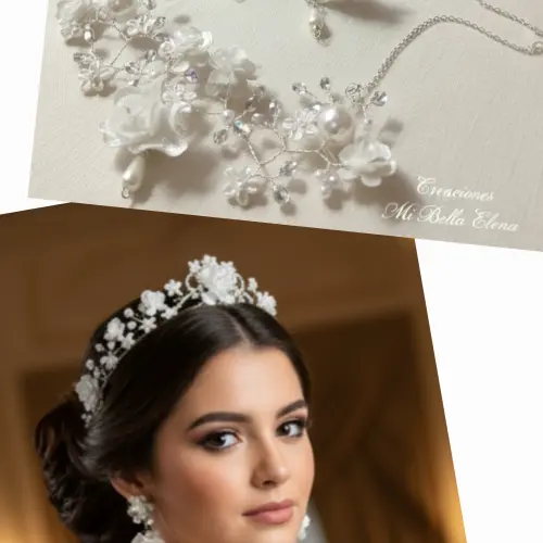 Set de tiara ,aretes y gargantilla's photo #1