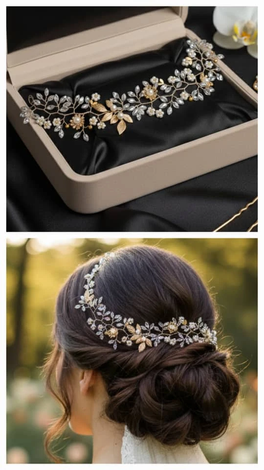 Tocado de novia elegante's foto | Creaciones Mi Bella Elena |  BizneCubano