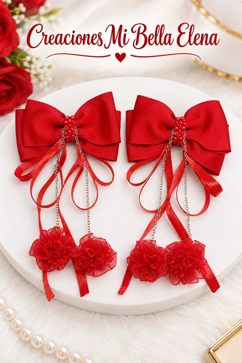 Coquette mini rojo's foto | Creaciones Mi Bella Elena |  BizneCubano
