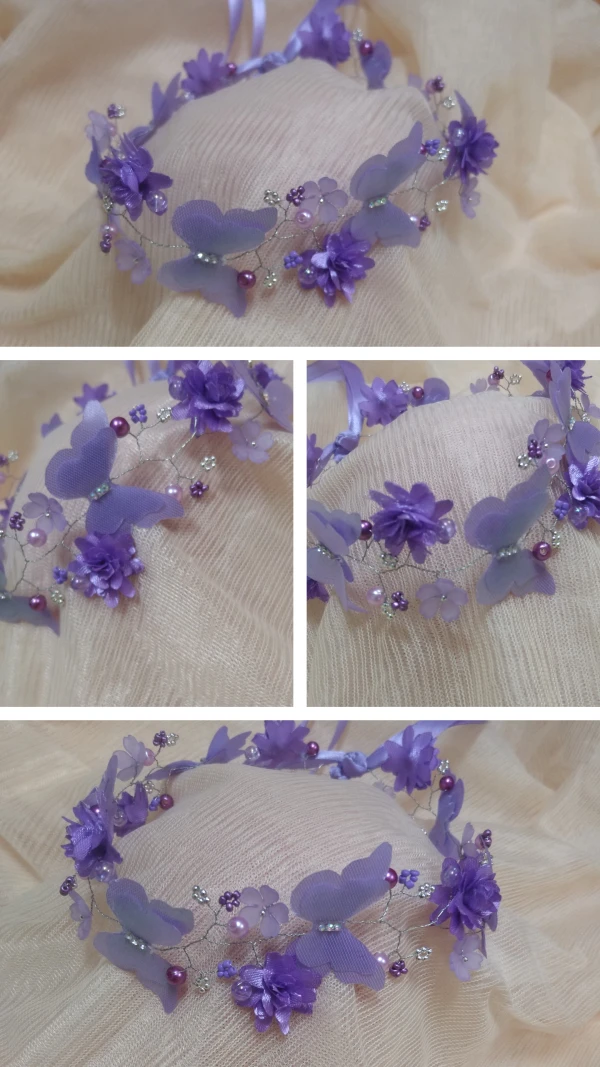 Diadema tocado mariposa 🦋's foto | Creaciones Mi Bella Elena |  BizneCubano