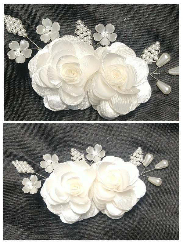 Hebilla rosa elegante/ peineta's foto | Creaciones Mi Bella Elena |  BizneCubano