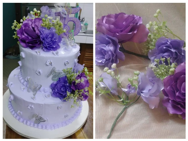 Set Topper rosas's foto | Creaciones Mi Bella Elena |  BizneCubano