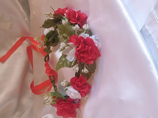 Diadema rosas liston's foto | Creaciones Mi Bella Elena |  BizneCubano