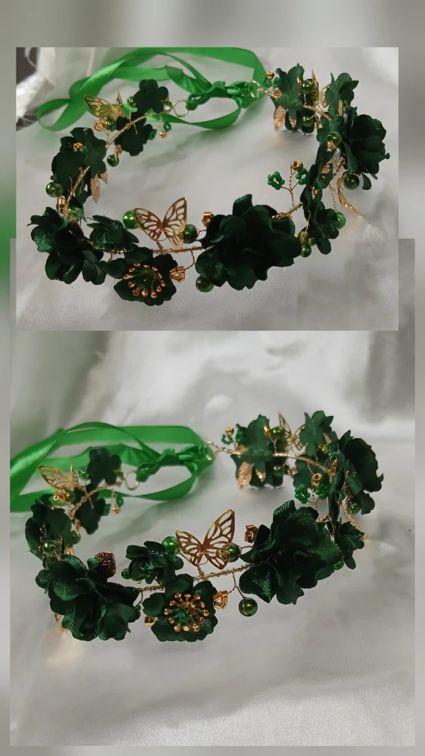 Diadema De Lujo verde's foto | Creaciones Mi Bella Elena |  BizneCubano