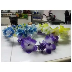 Diadema de flores silvestres miniatura 1