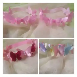 Cintillos mariposas artesanales 🦋 miniatura 1