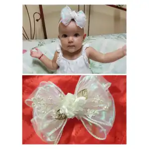 Bandita de lazo encantada para bebé miniatura 2