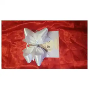 Lazo borboleta satín xl miniatura 5