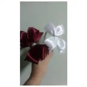 Cintillo lazo elegante miniatura 3