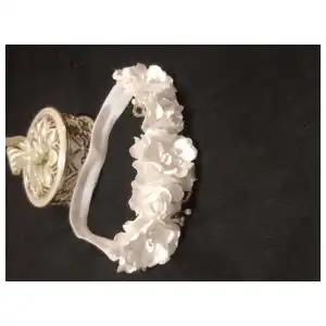Conjunto cintillo bebe / zapaticos miniatura 2