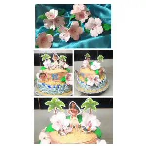 Flores Hawaianas foami.Topper miniatura 2