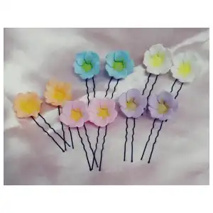 Horquillas de campanilla( foami ) (8) miniatura 1