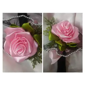 Flores eternas  papel coreano plisado miniatura 4